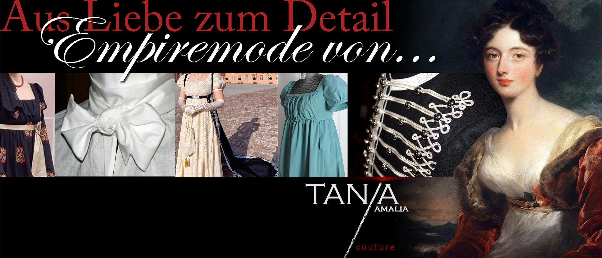 Tanja Amalia Couture - Historische Damen- und Herrengewandung