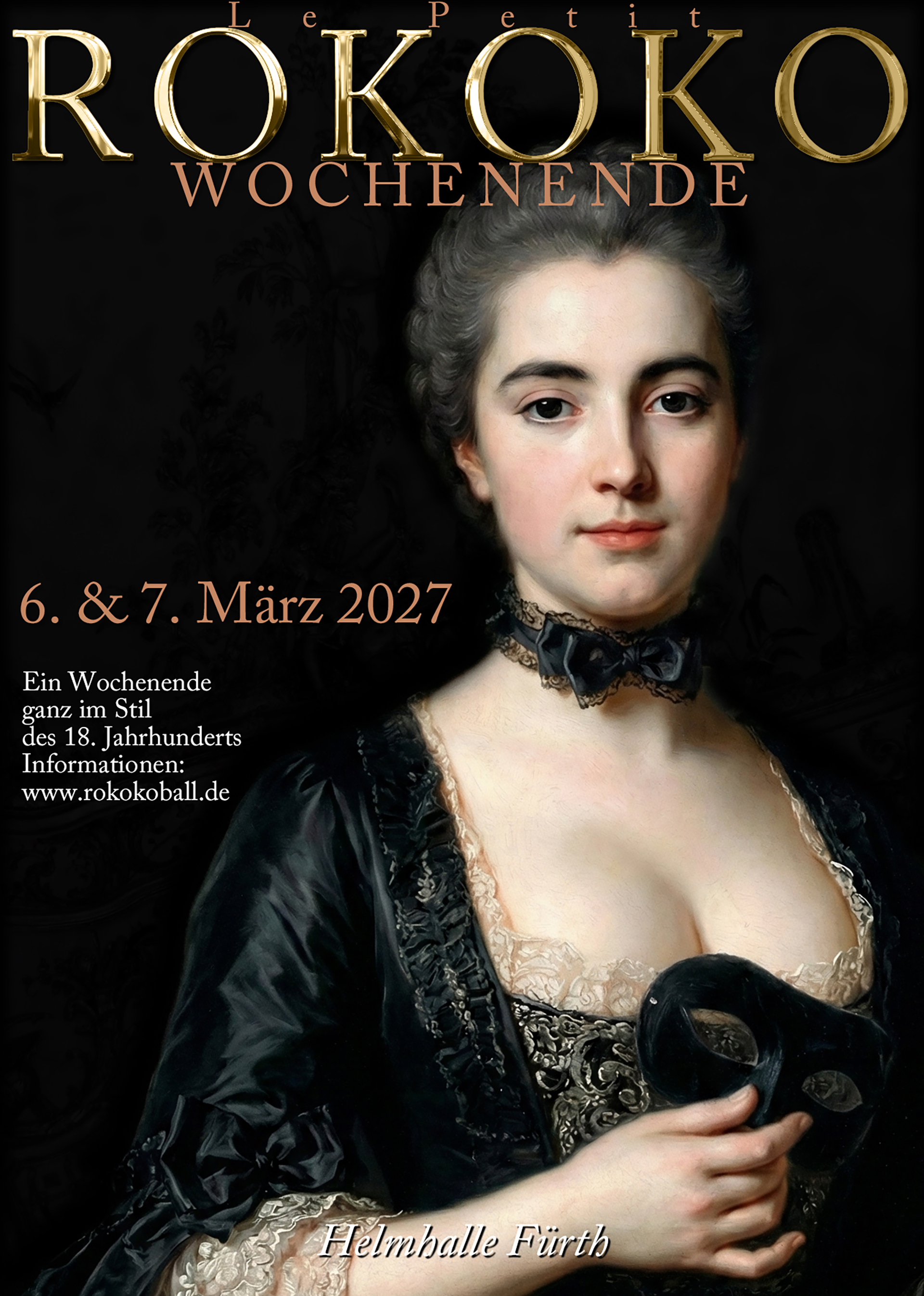 Invitation au Week-end Rococo en mars 2027 à Fürth
